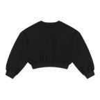 Red Flags Warning Women's Boxy Cropped Crewneck Sweatshirt