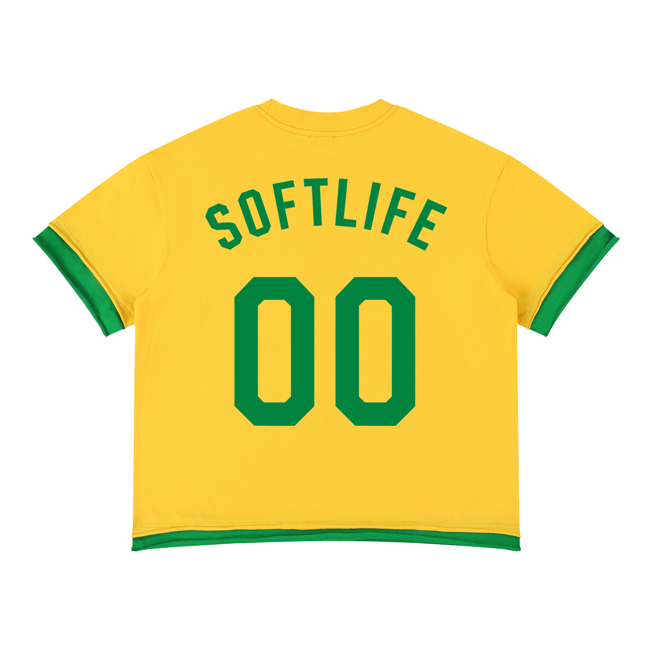 Athleisure Unisex Boxy Color Block Tee