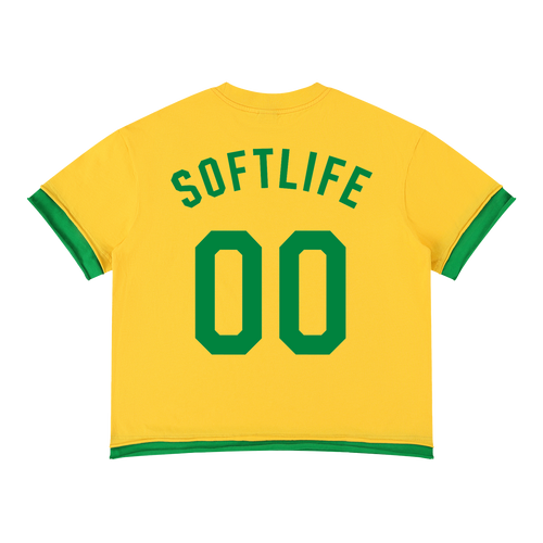 Athleisure Unisex Boxy Color Block Tee