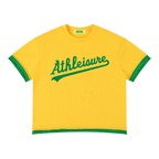 Athleisure Unisex Boxy Color Block Tee