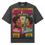 Aunt Vivian Cage Match Oversized Unisex Tee