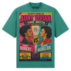 Aunt Vivian Cage Match Oversized Unisex Tee