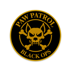 Black Ops Circle Sticker