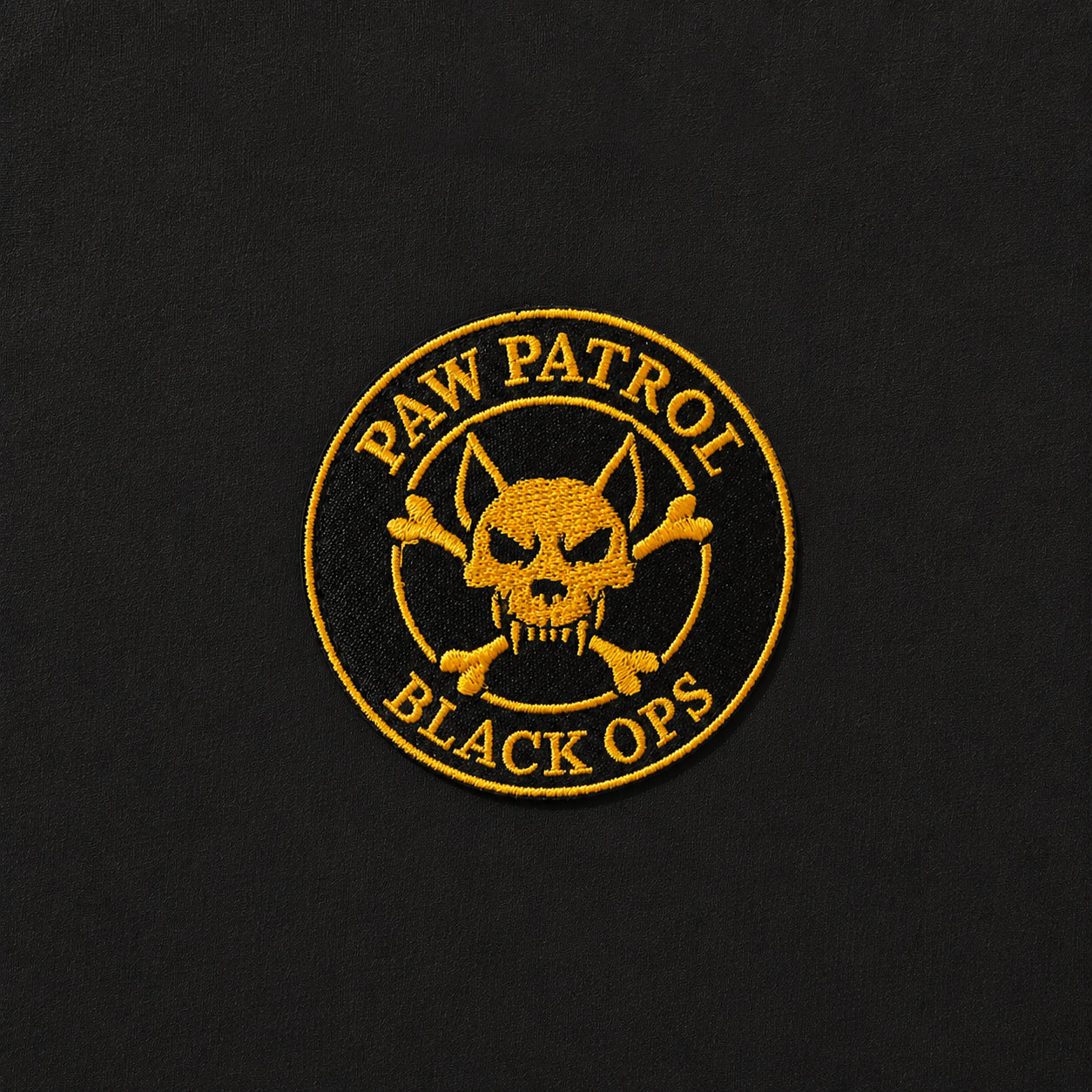 Black Ops Women's Embroidered Patch Tee