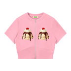 Double Scoop Women’s Full Zip Tee