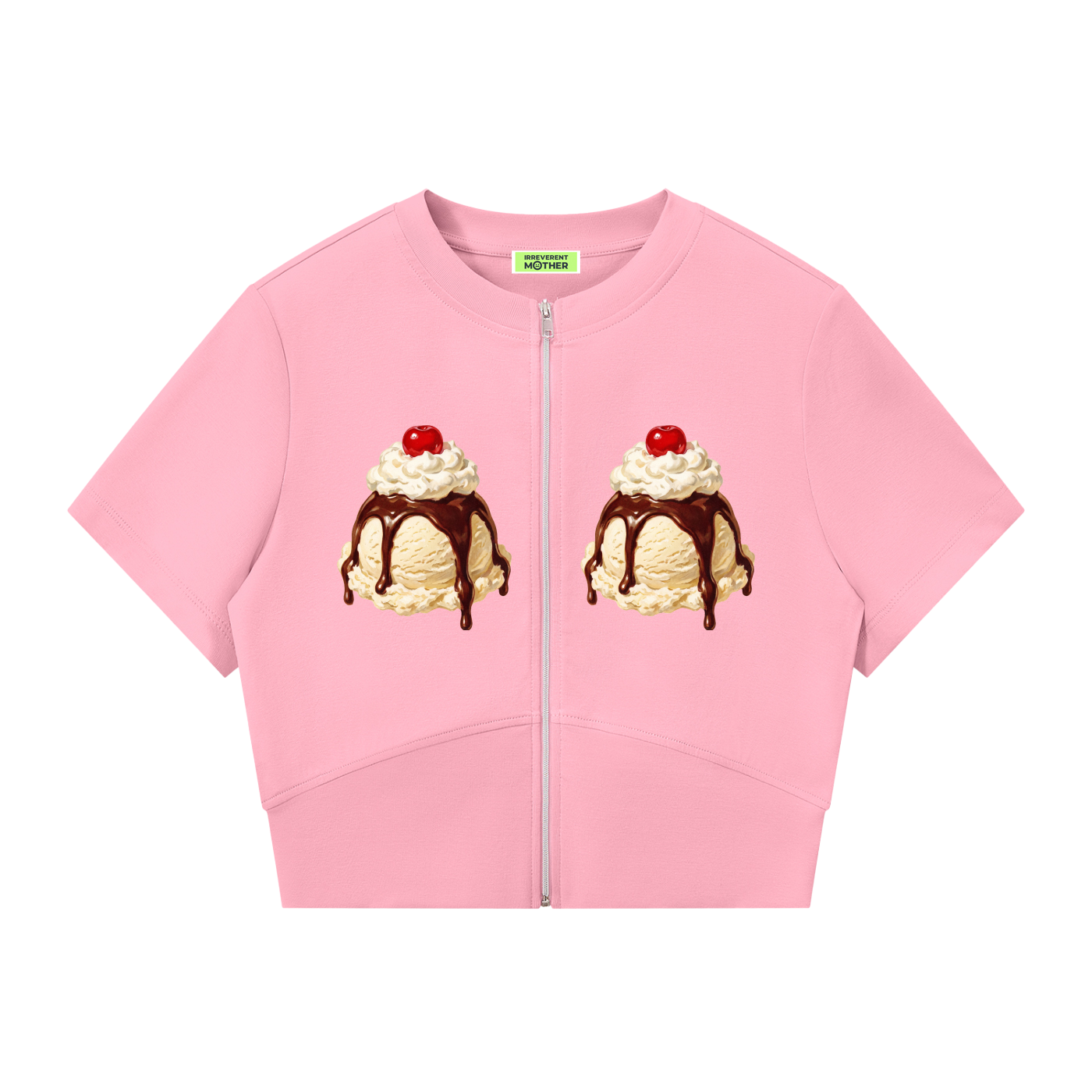 Double Scoop Women’s Full Zip Tee