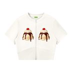 Double Scoop Women’s Full Zip Tee
