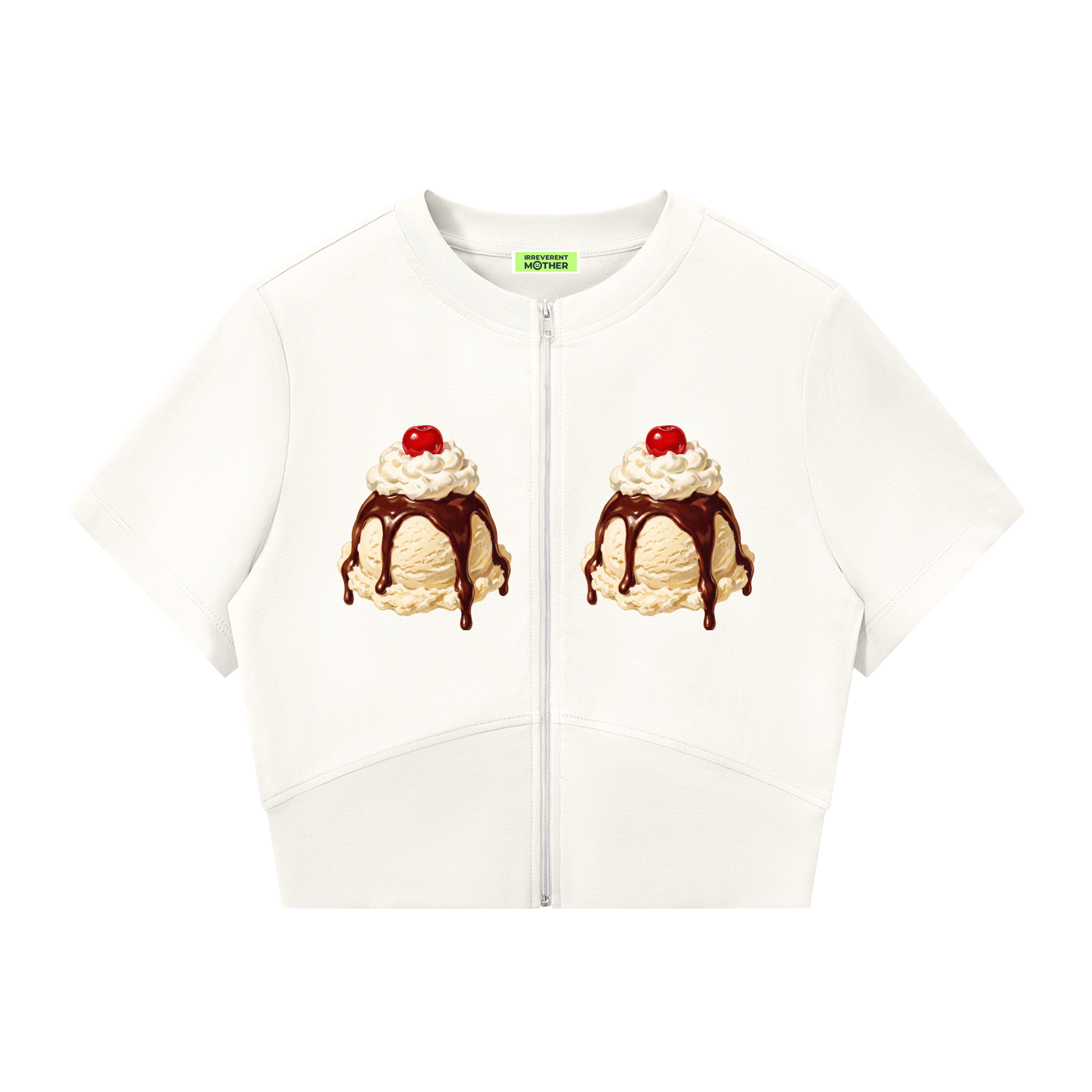 Double Scoop Women’s Full Zip Tee