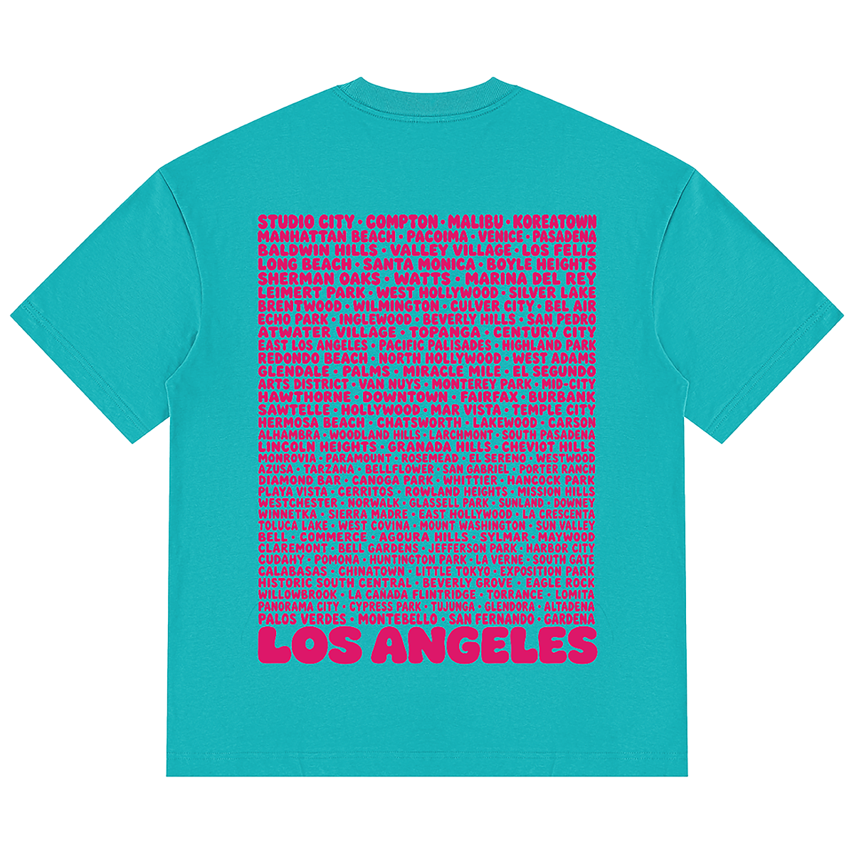 L.A. Baby Unisex Drop Shoulder Cotton T-Shirt