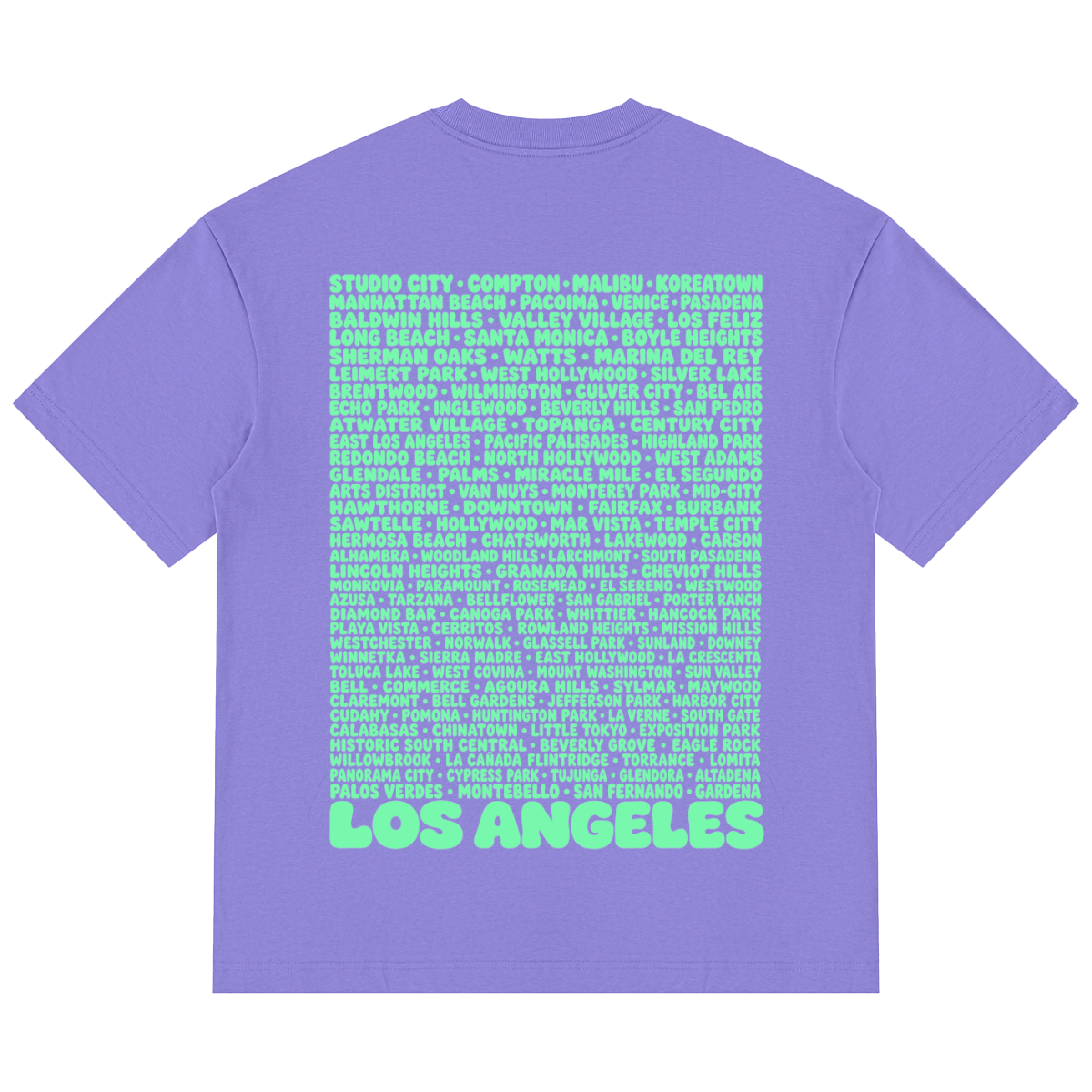 L.A. Baby Unisex Drop Shoulder Cotton T-Shirt