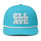 ELL AYE Puff Embroidery Golf Rope Cap
