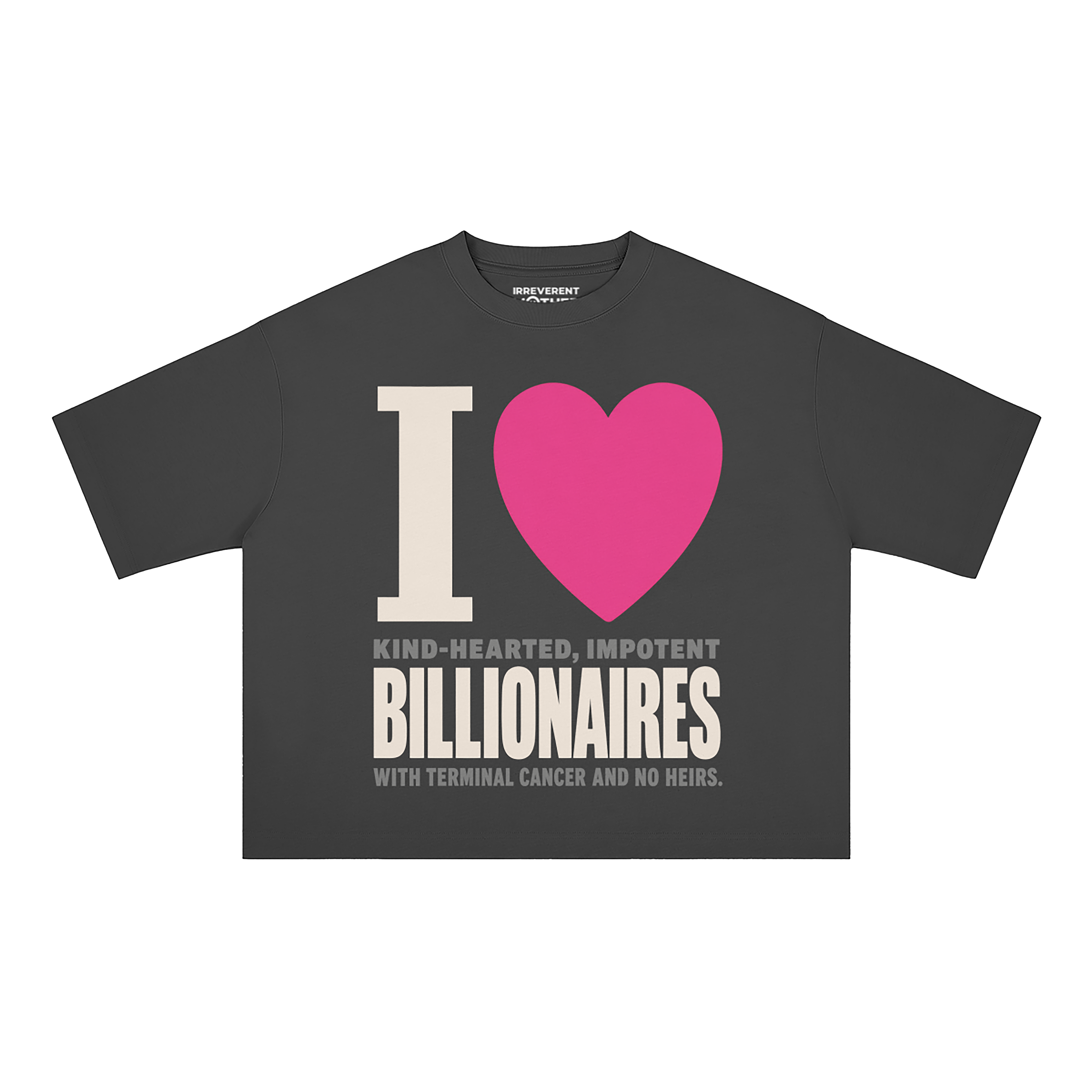 I Heart Billionaires Boxy Tee