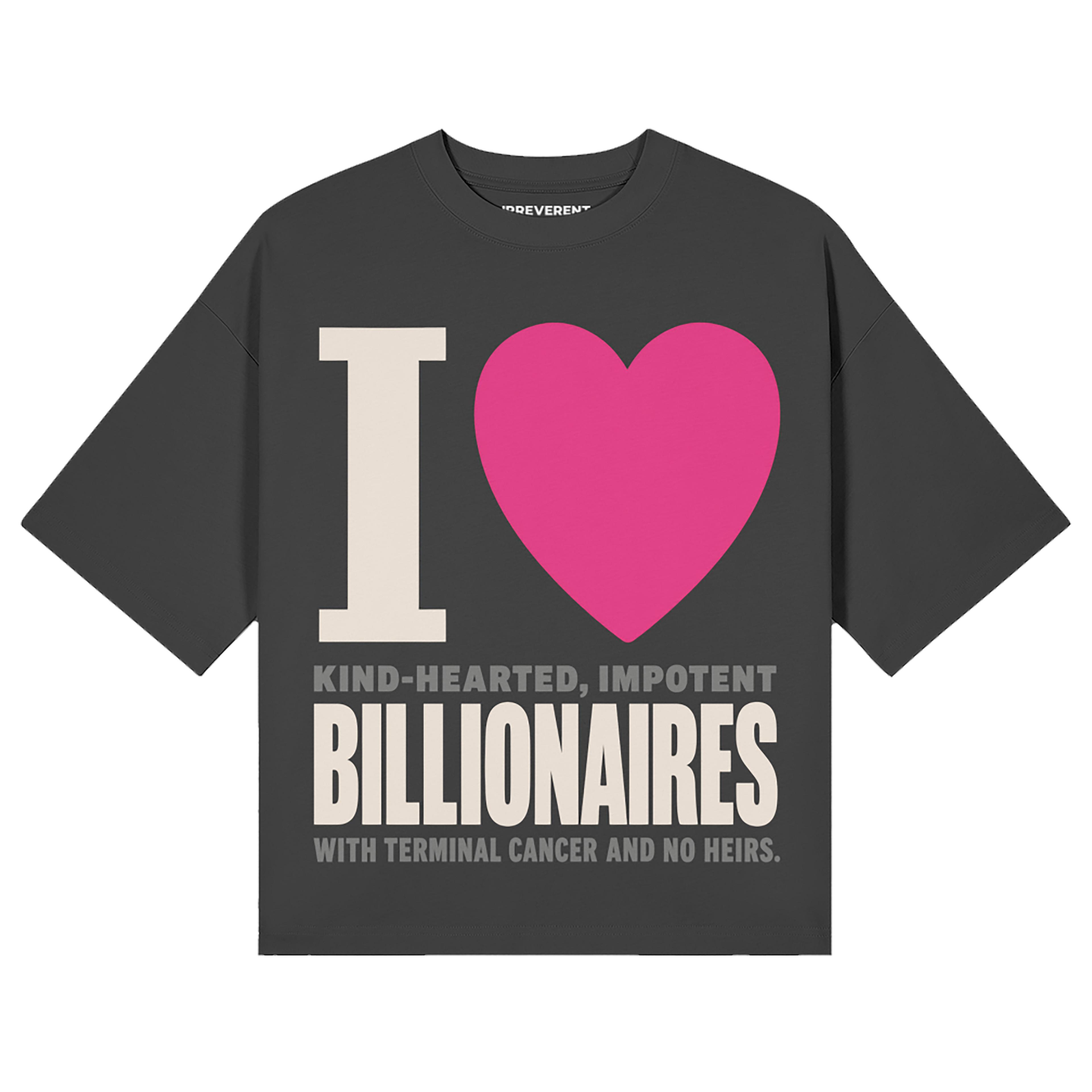 I Heart Billionaires Boxy Tee