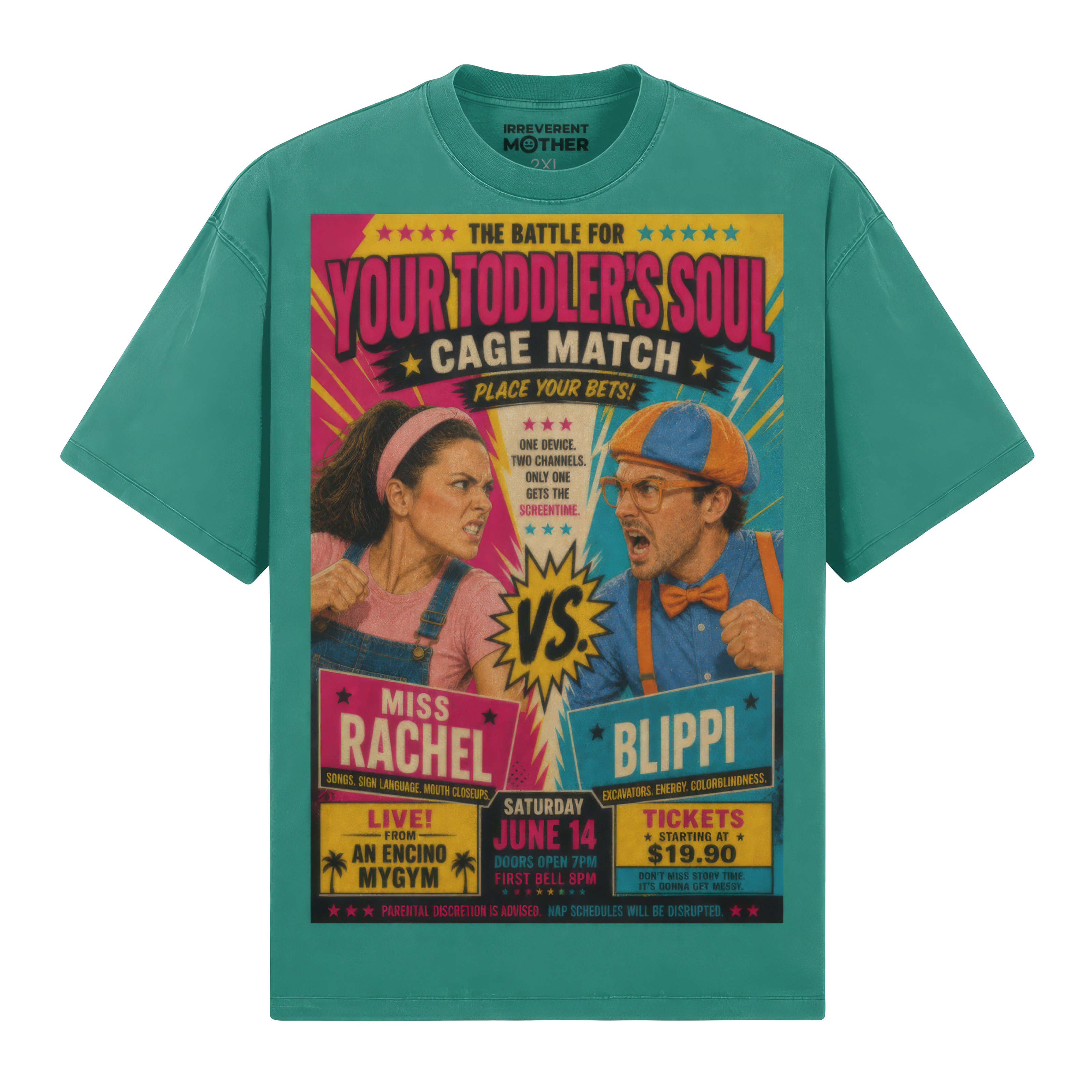 Miss Rachel vs Blippi Cage Match
