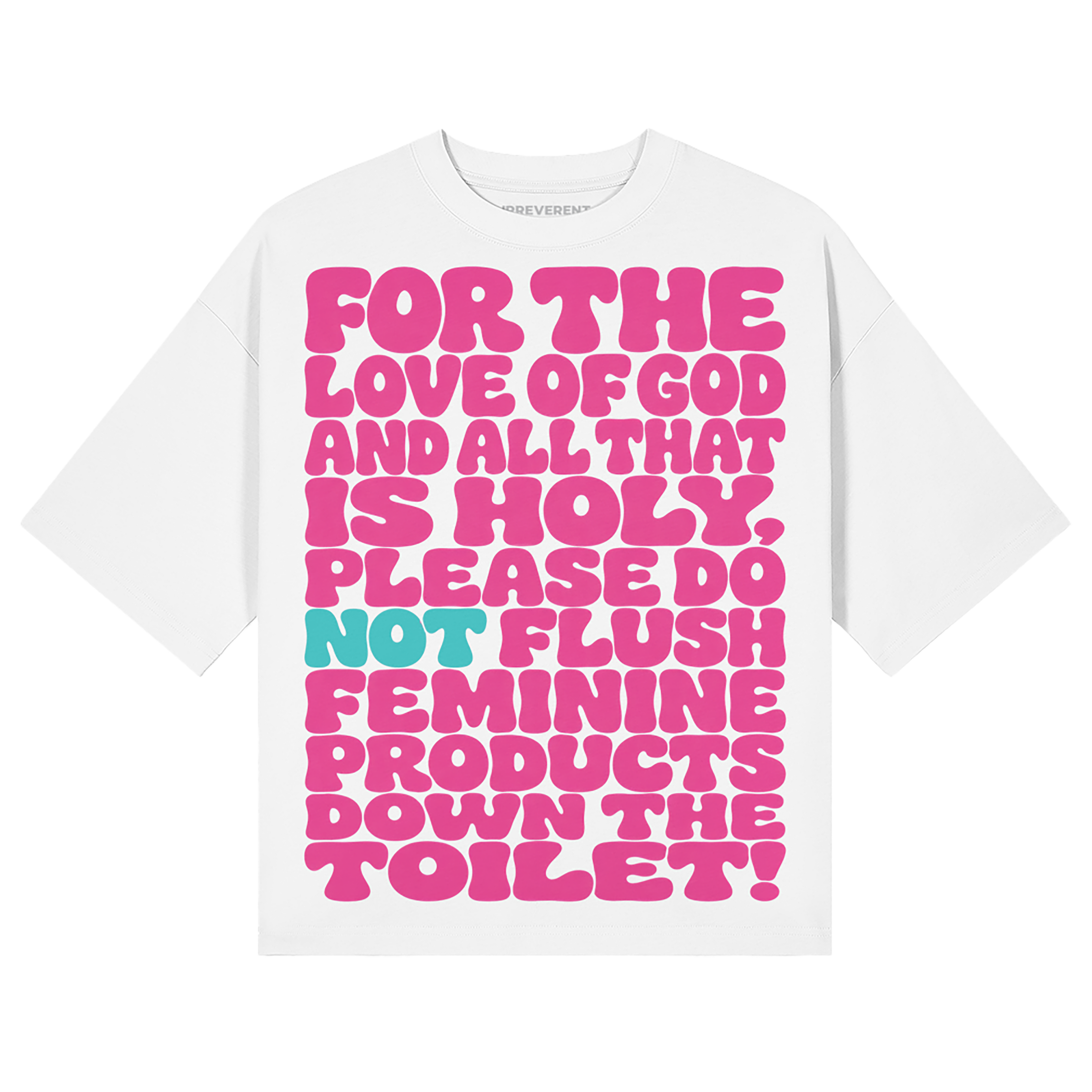 Please Don't! Unisex Boxy Tee