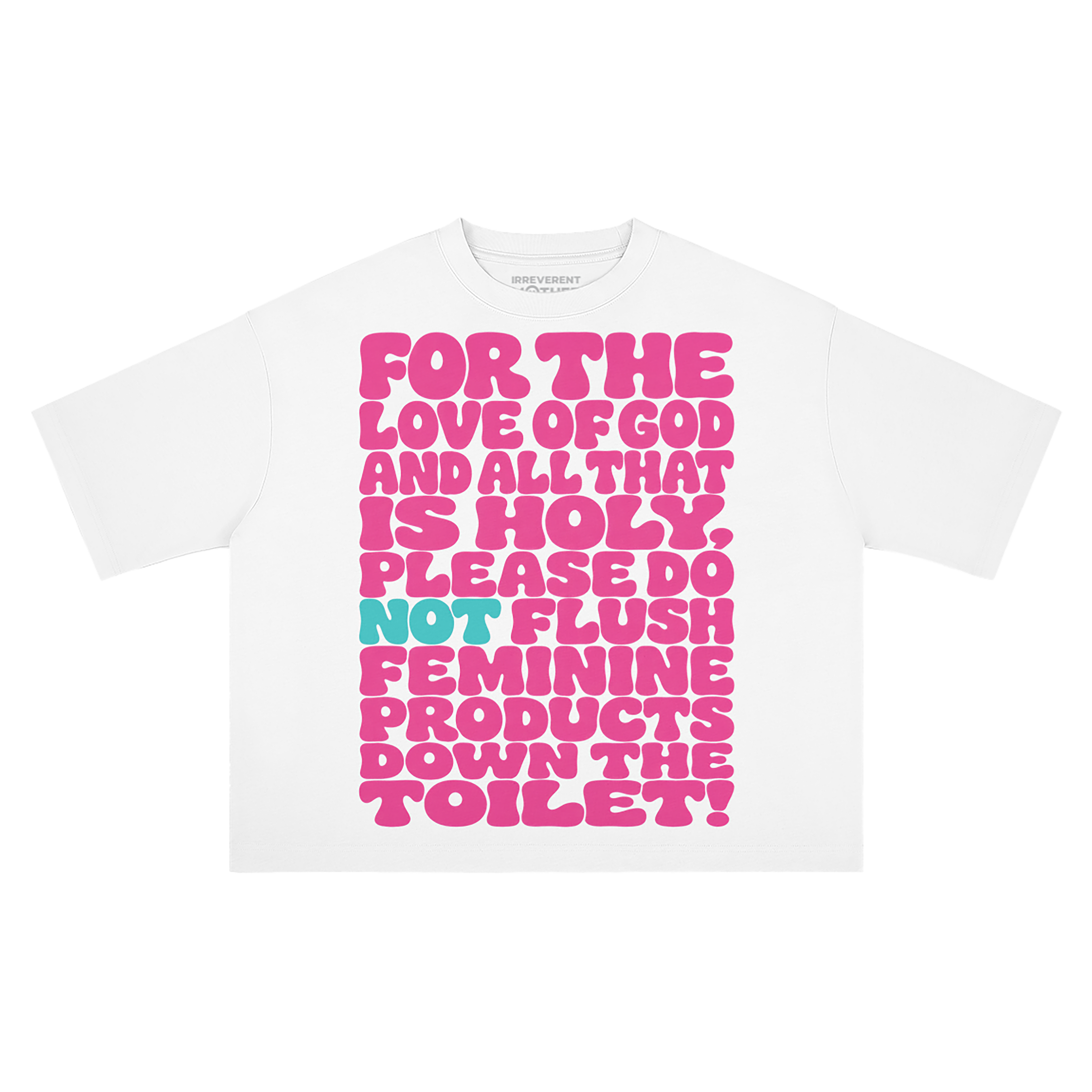 Please Don't! Unisex Boxy Tee