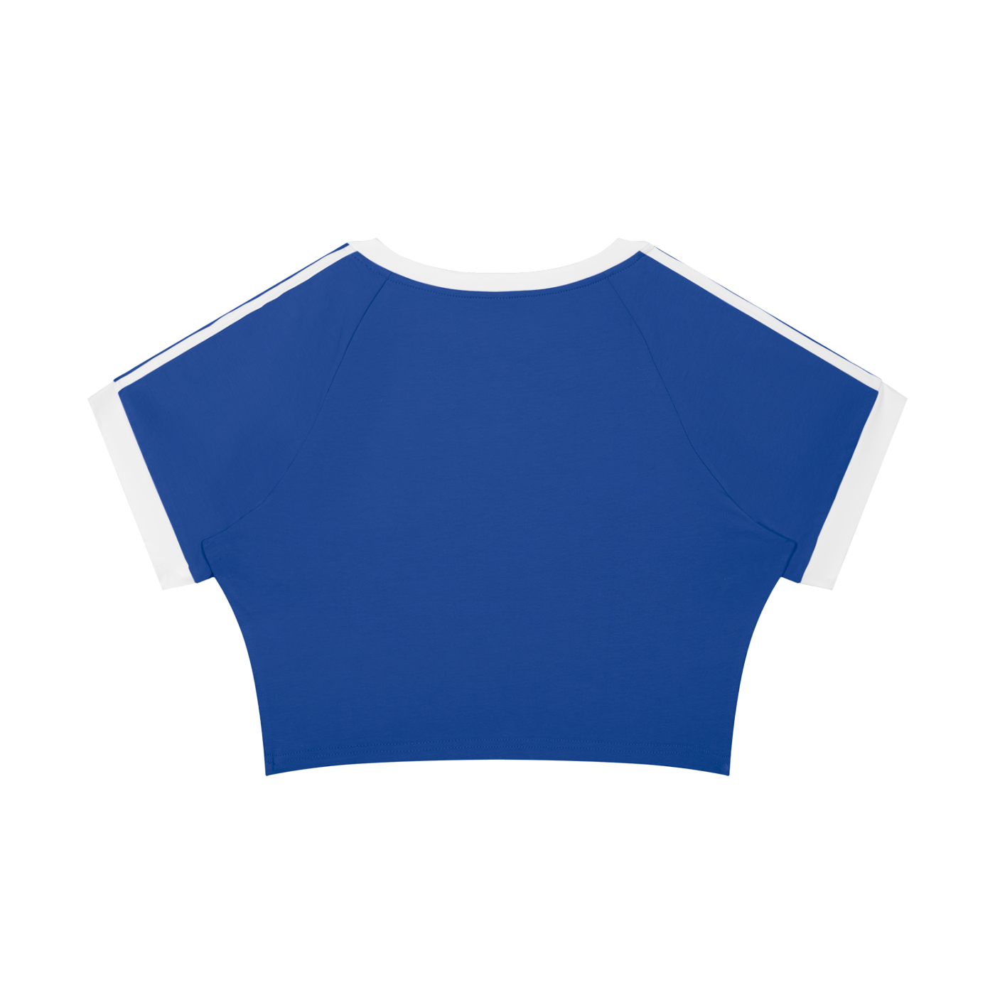 Red Flags Warning Raglan Crop Tee