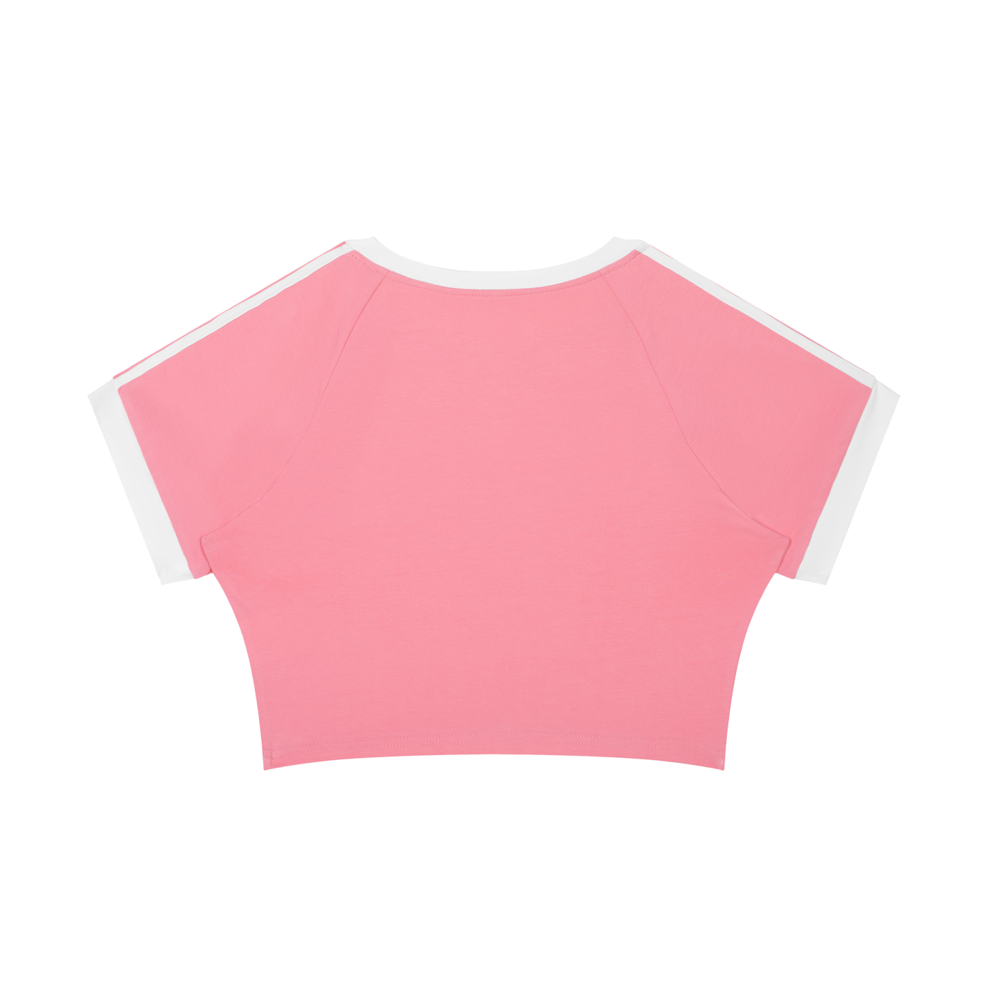 Red Flags Warning Raglan Crop Tee