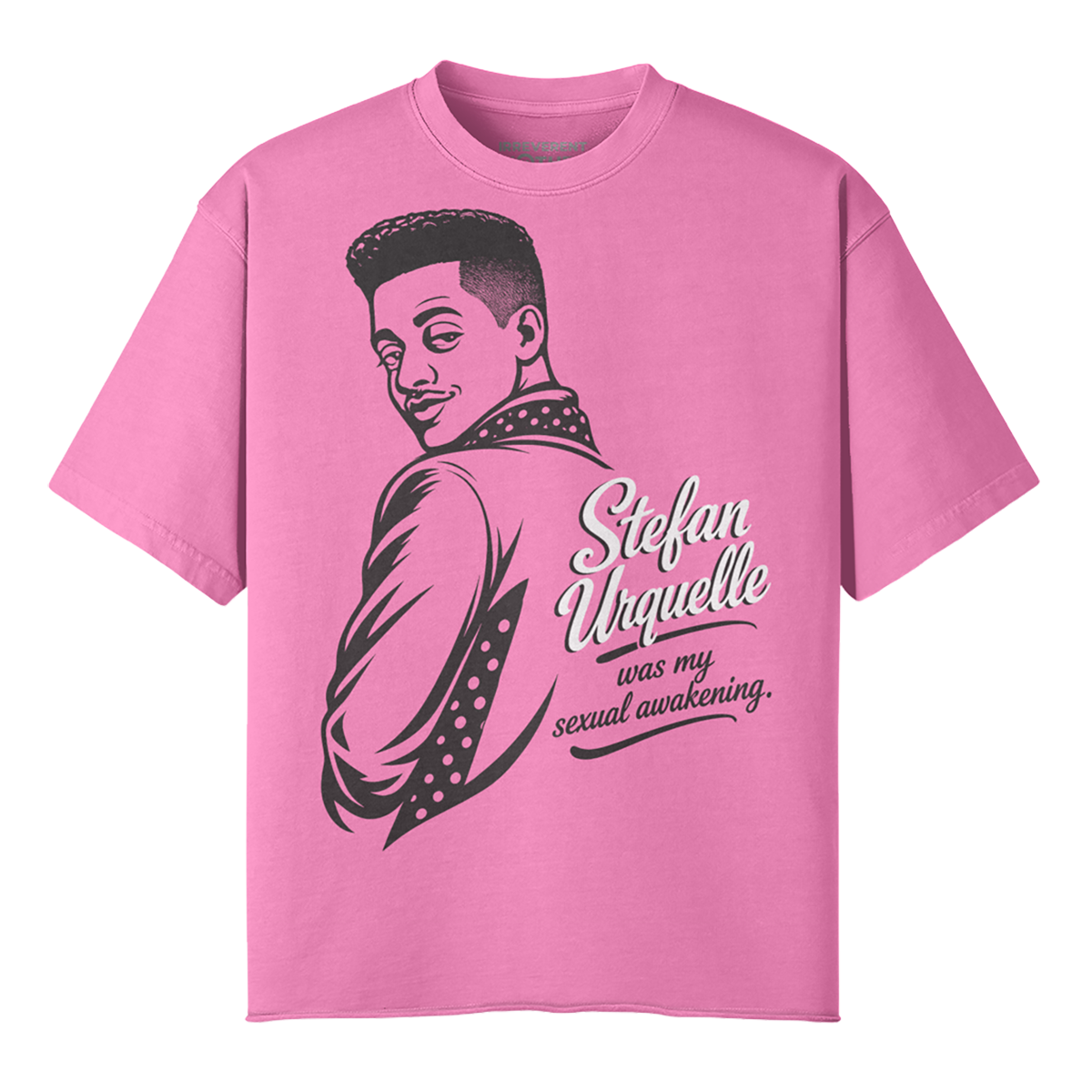 Stefan Urquelle Sexual Awakening Raw Hem Tee