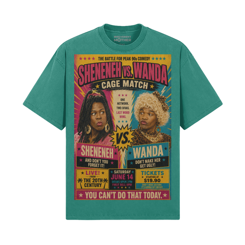 Peak 90s Cage Match Oversized Unisex Tee