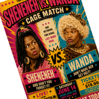 Peak 90s Cage Match Oversized Unisex Tee