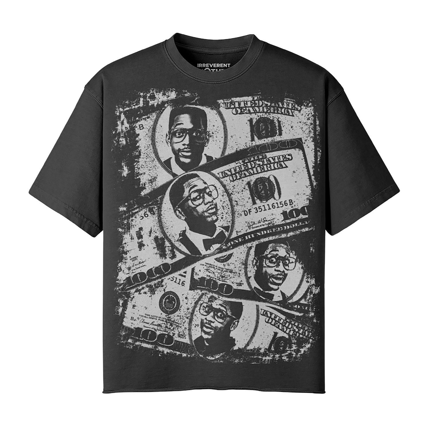 Steve Urkel Bootleg Rap Tee Unisex Faded Raw Hem T-shirt