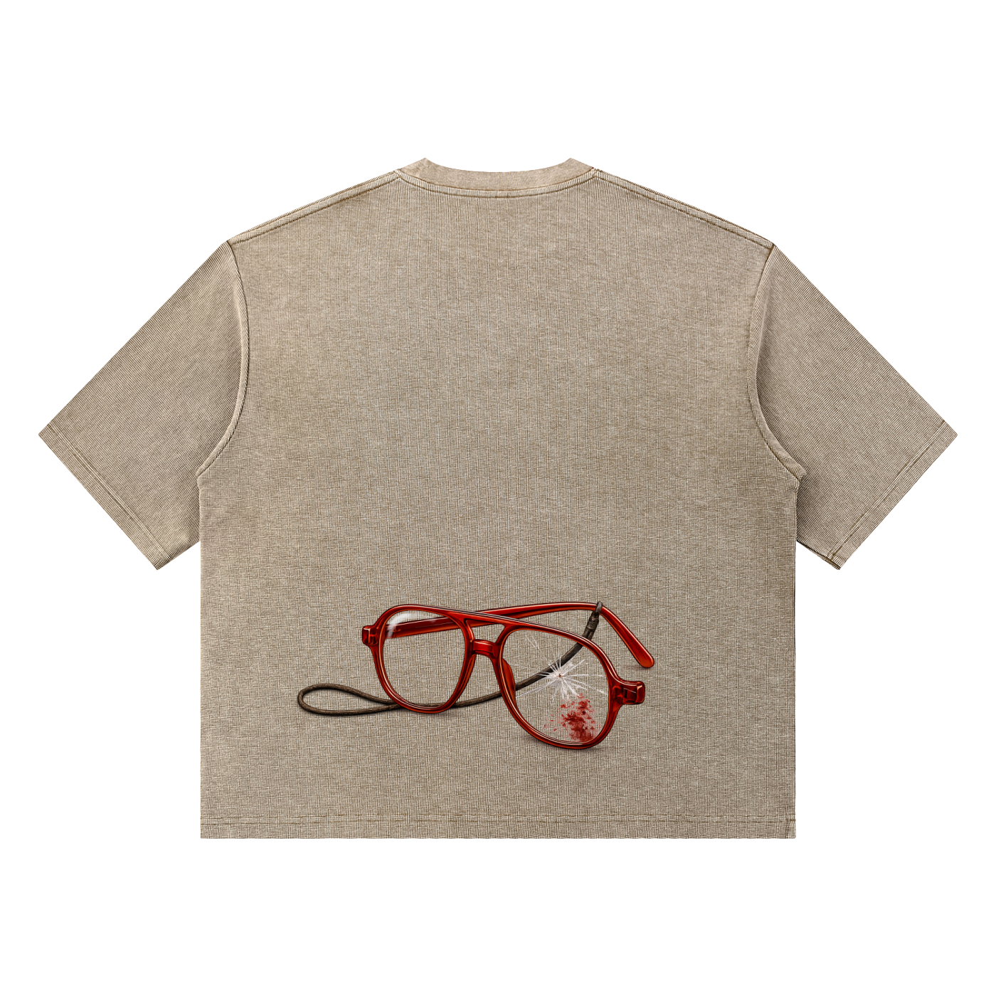 Where's Judy Winslow? Unisex Mineral Wash Waffle Boxy T-Shirt
