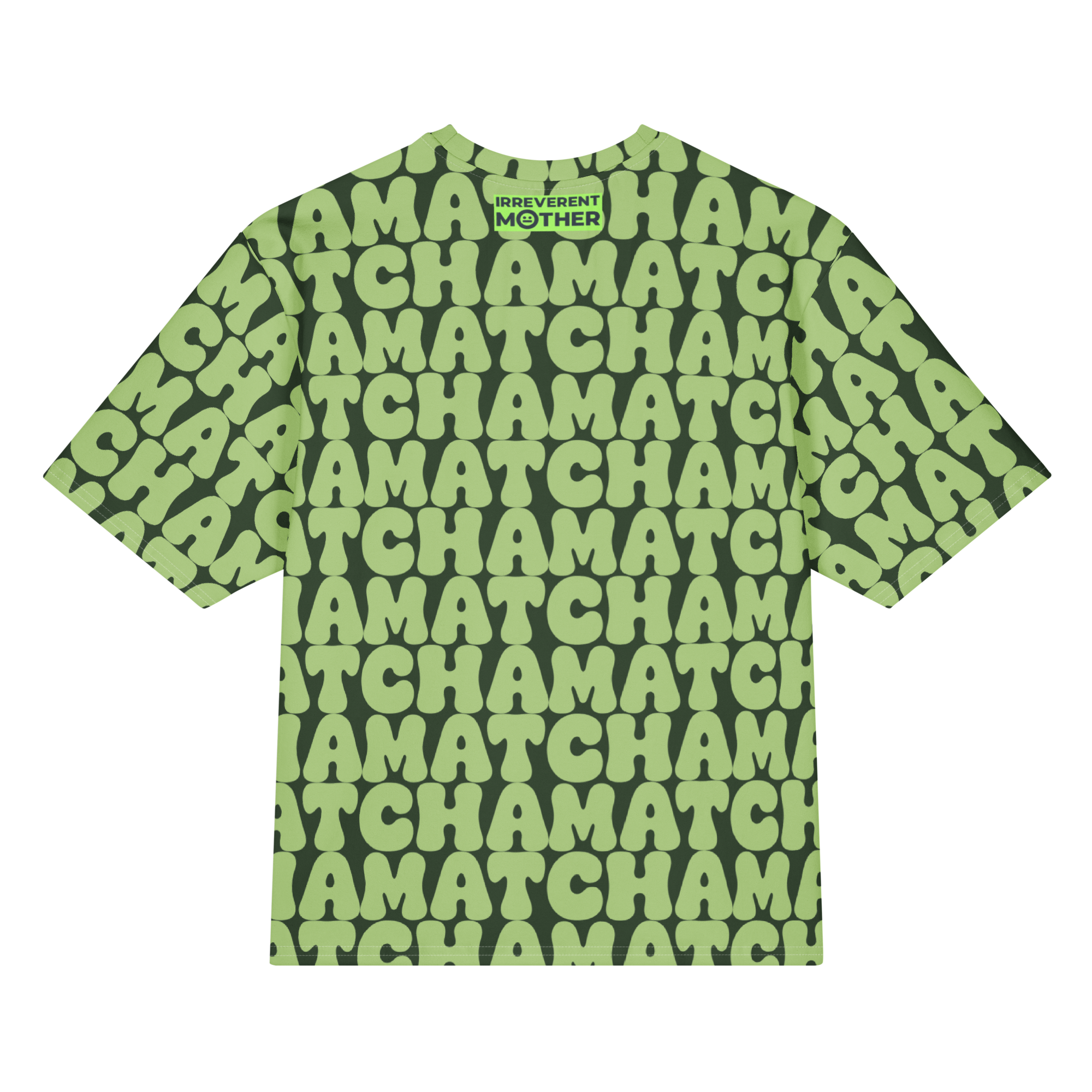 MATCHA^∞ Oversized Heavyweight Cotton Tee