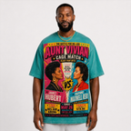 Aunt Vivian Cage Match Oversized Unisex Tee