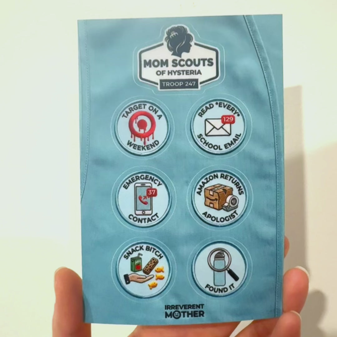 Mom Scouts Sticker Sheet
