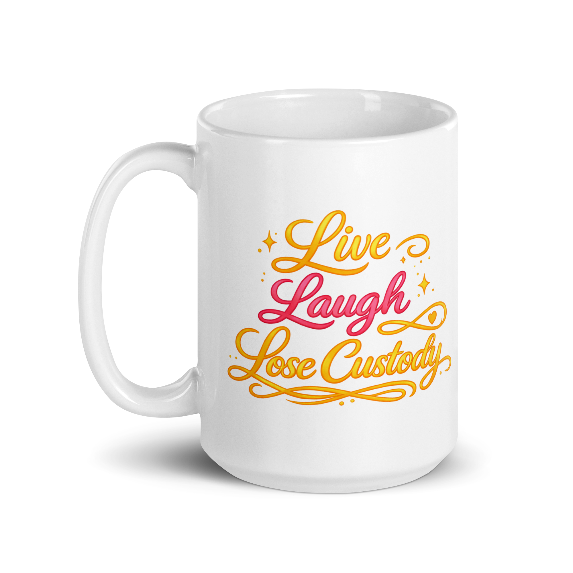 Live Laugh Lose Mug