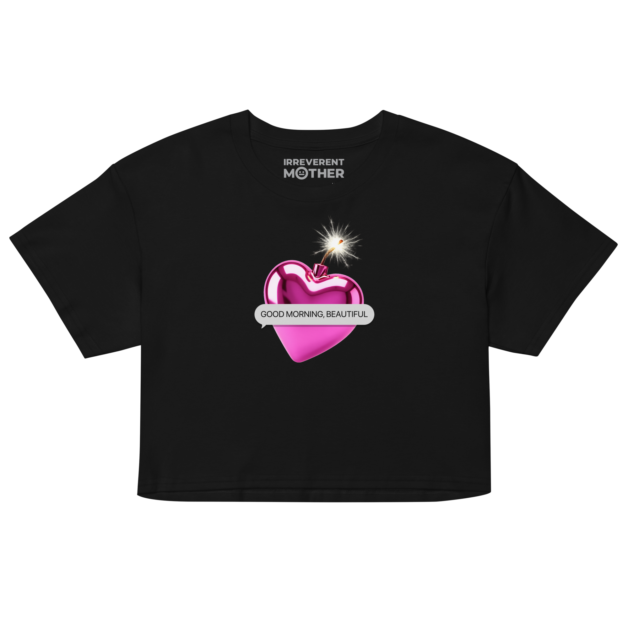 Love Bomb Crop Tee
