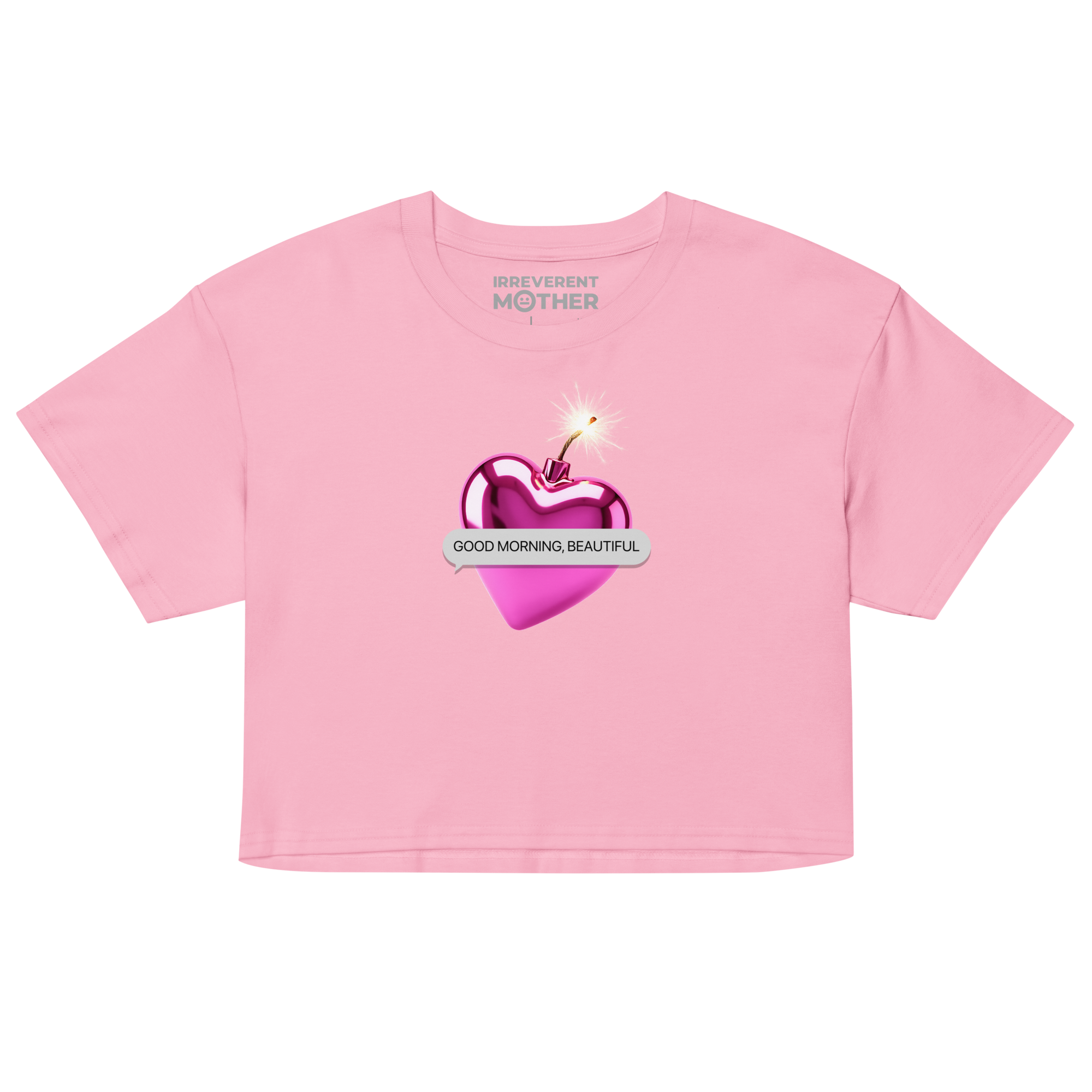 Love Bomb Crop Tee