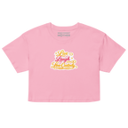 Live Laugh Lose Custody Crop Tee