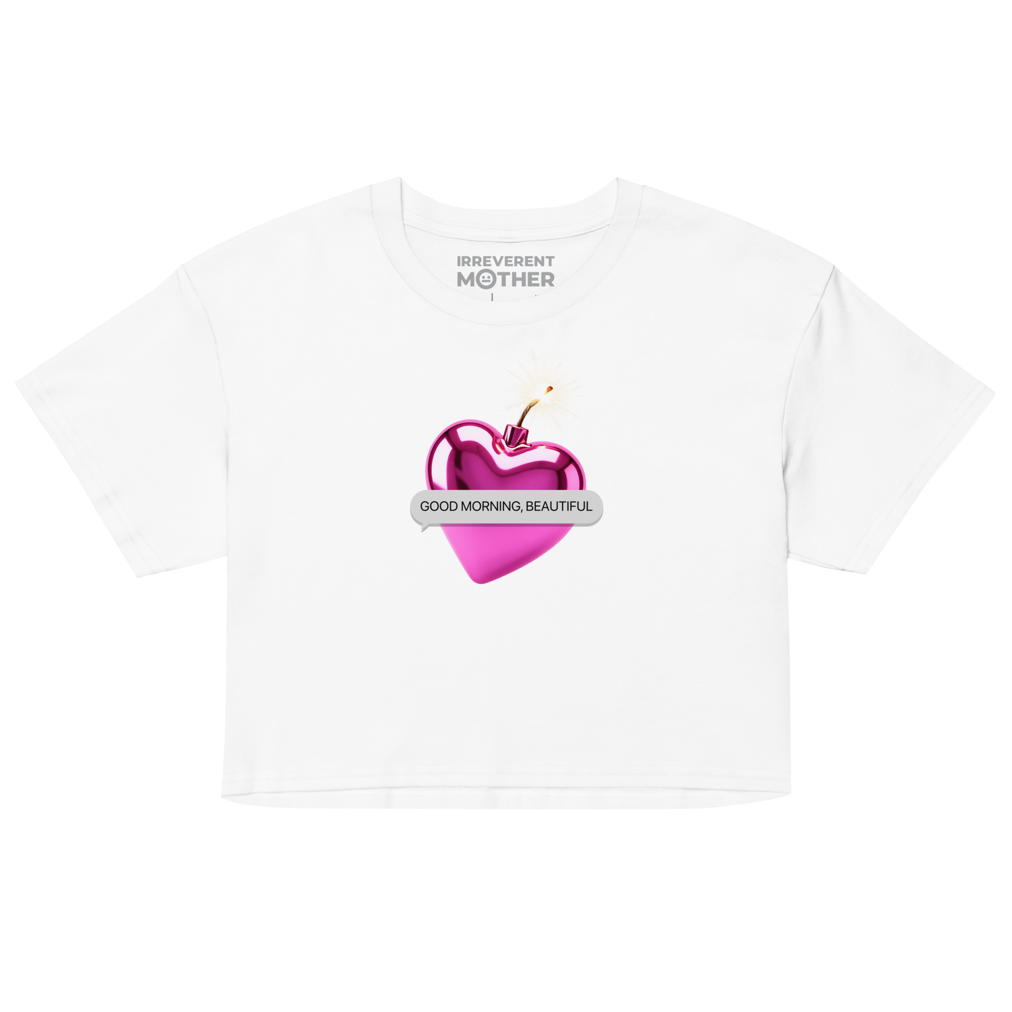 Love Bomb Crop Tee